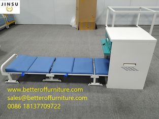 China New Design Folding Bed Single Person Carrying 200kg With 6pcs Cushion PU Surface L2100XW530XH190mm supplier