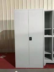 China Swing   Open Door Steel Cupboard File Storage  Cabinet H1850XW900XD400mm Gray Color supplier
