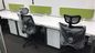 3 Person office space Workstation desk 1200x600 mm  1400x700mm 50x50 steel tube supplier