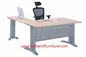 L shape support office desk leg hospital office use with MDF wooden top supplier