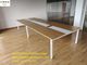 Wooden Metal Melamine Office small Meeting Table easy mounting supplier