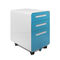 BOX/BOX/FILE Mobile Pedestal File Steel Storage Cabinet Blue Color  H23.62''XW15.74''Xd19.68'' supplier