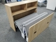 Home Office Use Wooden Cabinet  With Folding Bed For Staff Napping E1 Board supplier