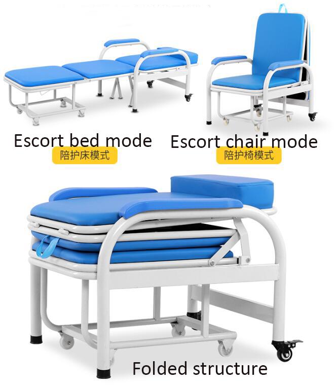 Escort Chair Can Folded Or Unfold,It Can Use Chair Or Bed Available No