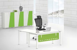 China Modern manager Melamine single one Person Workstations Office Desk 50x50 steel tube supplier