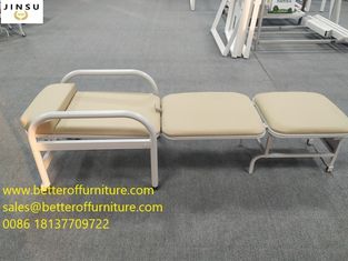 China Folding Chair Can Use Seat And Bed Multifunctional H870*W660*D660mm Khaki Color supplier
