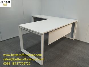 China L-Shaped Office Desks &amp; Workstations  L1800XW800XH750 Steel Tube Wooden Available supplier