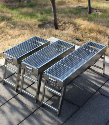 small package Stainless Steel Grill Barbecue Folding Portable Design supplier