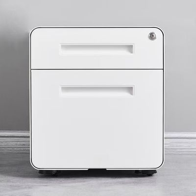 New Design Roundness Edge 3 Drawer Mobile Pedestal Cabinet Furniture supplier