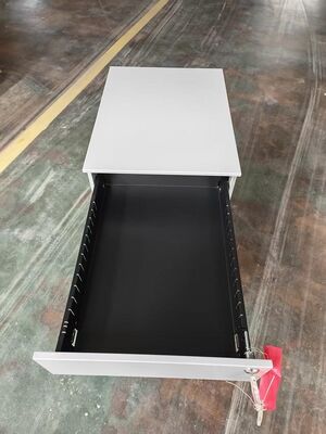 2 Drawer 1 Box Mobile Pedestal  Metal Cabinet For Storage Space supplier