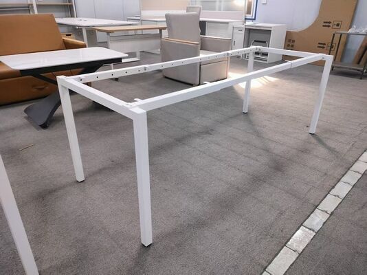 Extended office furniture desk frame length from 1200-2000mm white color supplier