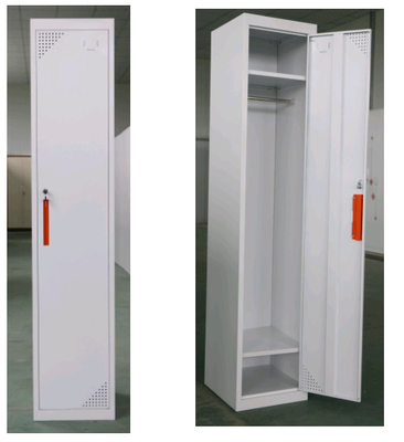 Staff employee use white grey color steel locker with lock supplier