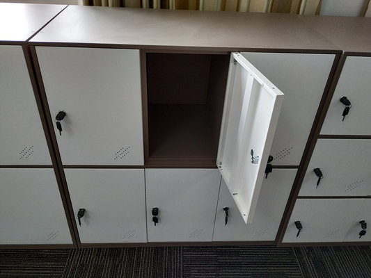 Durable Staff clothes furniture cabinet 6 door steel storage locker H1000XW900XD400mm supplier