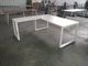 Modular Wooden and steel L Shape Executive Office Table Desk for Office Furniture supplier