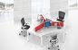 3 staff use full set office table furniture 120 degree 50 x50 steel leg tube supplier