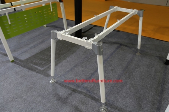 Design desk for staff use melamine MDF Office workspace Table supplier