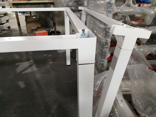 Wooden and steel office table for office workstation L1200XW700XH750mm dark gray color supplier