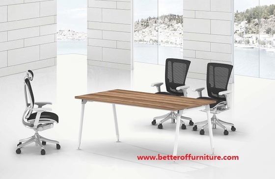 2020 Moudle design for Wooden Metal Melamine Office Small Meeting Table KD structure supplier