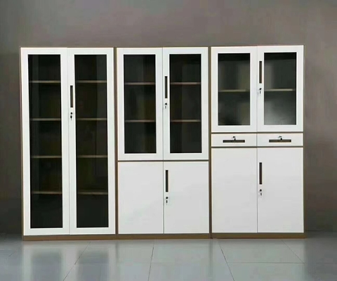 office use File cabinet and locker wardrobe combination function H1850XW900XD400MM light gray supplier