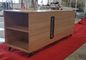 L shape office desk use Side table wooden cabinet  chipboard material MFC color supplier