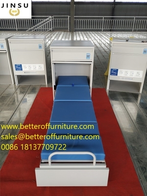 Folded Structure Shared Escort Bed For Hospital Use NB Applet Medical Care Equipment supplier