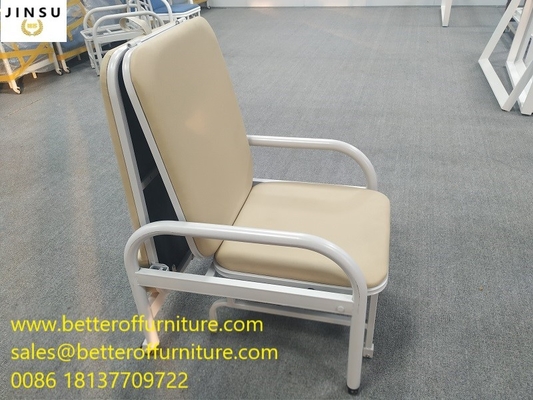 Folding Chair Can Use Seat And Bed Multifunctional H870*W660*D660mm Khaki Color supplier