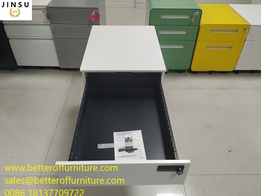 3 Drawer Mobile File Storage Cabinet With Number Lock 15.35" Width X 20.47" Depth X 23.62" Height supplier