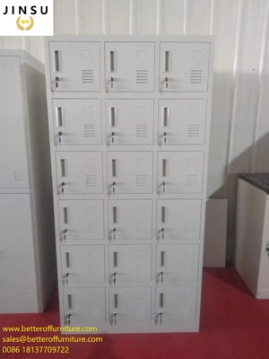 12 door steel locker H1850XW900XD450mm for School/Gym/Sports/Employee metal cabinet supplier