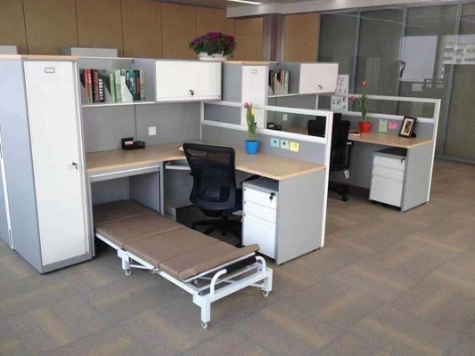 Office Workstation Screen Division Folding Bed Under The Desk Top Steel Or Tambour Door Available supplier