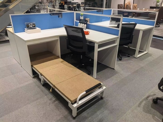 Office Workstation Screen Division Folding Bed Under The Desk Top Steel Or Tambour Door Available supplier