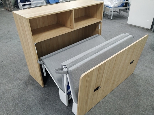 Home Office Use Wooden Cabinet  With Folding Bed For Staff Napping E1 Board supplier